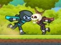 Hra Ninja beží hore a dole  online