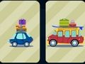 Hra Pamäť letných automobilov  online