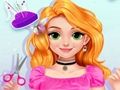 Hra Blonďatá princezná # DIY kráľovské šaty  online
