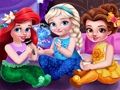 Hra Batoľaté princezné spia na párty  online