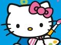 Hra Vyfarbite podľa čísla s Hello Kitty  online