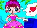 Hra Popsy prekvapenie Valentines Day sfarbenie online