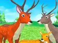 Hra Simulátor jeleňov: Rodina zvierat 3D online