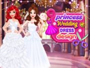 Hra Návrh svadobných šiat princeznej  online