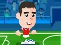 Hra Bábkový futbal - futbal s veľkou hlavou  online