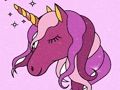 Hra Trblietky omaľovánky Unicorn  online