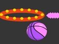 Hra Dunk lopta zastrelil hit basketbalu obruče online