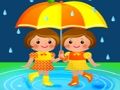 Hra Detská hra Rainy Day Puzzle  online
