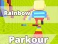 Hra Kogama dúhový parkour online