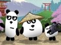 Hra 3 pandy v Japonsku HTML5  online