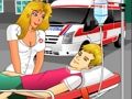 Hra Zdravotná sestra bozkávanie  online
