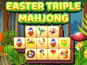 Hra Veľkonočný trojitý mahjong  online