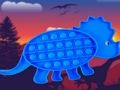 Hra Dinosaur pop it jigsaw online
