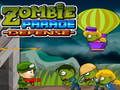 Hra Obrana sprievodu zombie  online