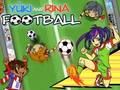 Hra Futbal Yuki a Rina  online