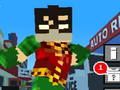 Hra Teen Titans Go Minecraft Teenage Runner 3D online