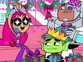 Hra Vianočné hviezdy Teen Titans  online