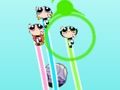 Hra Dievčatá Powerpuff rozbíjajú roboty online Hra Dievčatá Powerpuff rozbíjajú roboty online