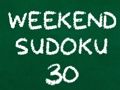 Hra Víkendové sudoku 30  online