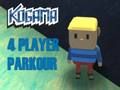 Hra Parkour pre 4 hráčov Kogama  online