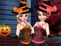 Hra Halloweenska obliekacia hra  online