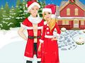 Hra Barbie a Ken Vianoce  online