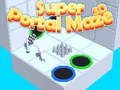 Hra Super portálové bludisko 3D  online