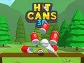 Hra Hit plechovky 3d  online