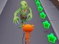 Hra Nahnevaná mačka behom zombie uličky online