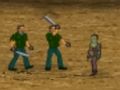 Hra Farmári vs zombie  online