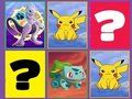 Hra Pokémon nájsť páry  online