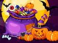 Hra Halloweenske hádanky z domu čarodejníc  online