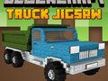 Hra Blockcraft Truck Jigsaw online