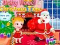 Hra Vianočný čas Baby Hazel  online