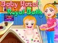 Hra Kráľovský kúpeľ Baby Hazel  online