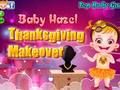 Hra Baby Hazel premena na Deň vďakyvzdania  online