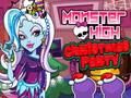 Hra Vianočná párty Monster High  online