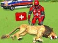 Hra Robotický hrdina na záchranu zvierat  online