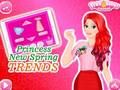 Hra Princezná nové jarné trendy  online