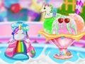 Hra Výrobník kukurice na zmrzlinu Unicorn  online