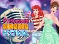 Hra Festival spevu princezien  online