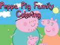 Hra Rodinná omaľovánka Peppa Pig  online