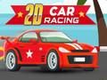 Hra 2D automobilové preteky  online
