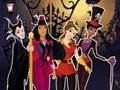 Hra Halloweenska noc princezien  online
