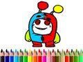 Hra Späť do školy: Omaľovánka OddBods  online