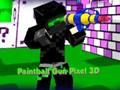 Hra Paintballová pištoľ Pixel 3D  online