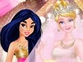 Hra Princezná ružová a zlatá svadba  online
