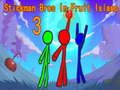 Hra Stickman Bros na ostrove Fruit Island 3 online