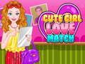 Hra Roztomilé dievča Love Match  online