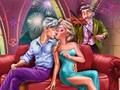 Hra Ľadová kráľovná Romantický Silvester online Hra Ľadová kráľovná Romantický Silvester online